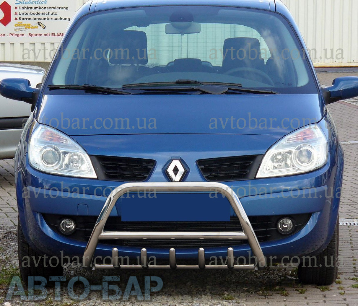 Кенгурник на Renault Scenic (2002-2009) Рено Сценик, фото 1