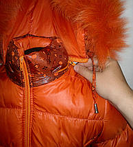 Пальто зимове для дівчинки 7, 8, 9,10 років, фото 2
