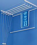 Сушарка для білизни стельова 2 м, фото 3