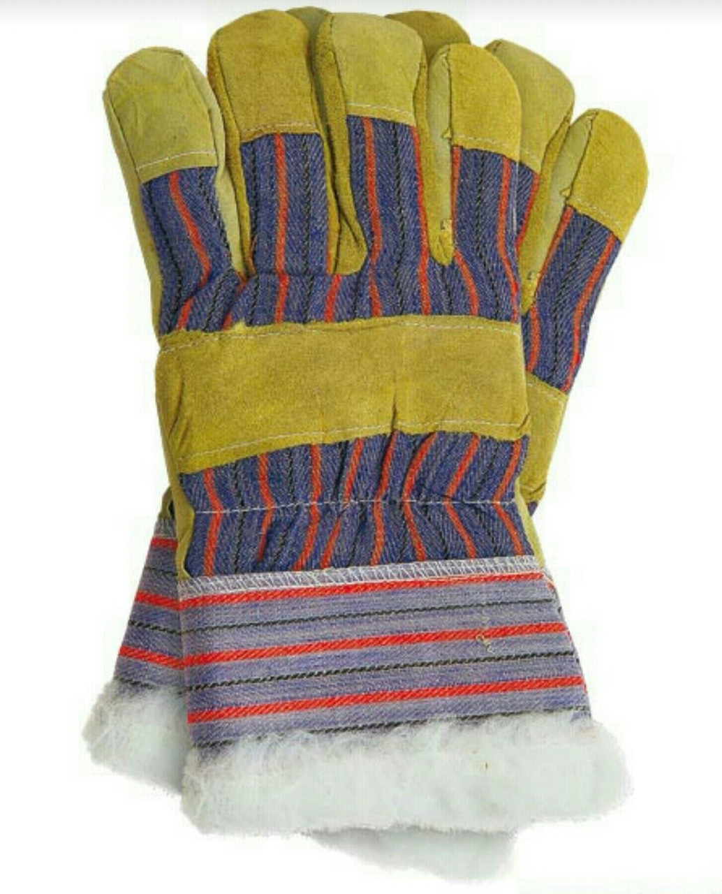 Утеплені робочі рукавички Замш Утеплений
