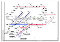 Схема размещения точек и узлов кальянной г. Северодонецк
