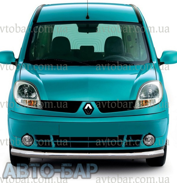 Кенгурник одинарний вус на Renault Kangoo (1998-2007) Рено Кенго, фото 1