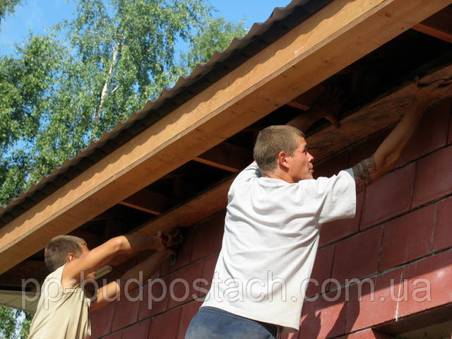 Підшивка карниза даху, як зробити карниз даху самостійно