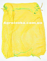 Сітка овочева 40х60 (до 20кг) жовта (ціна за 1000шт), сітка цибульна (6879)