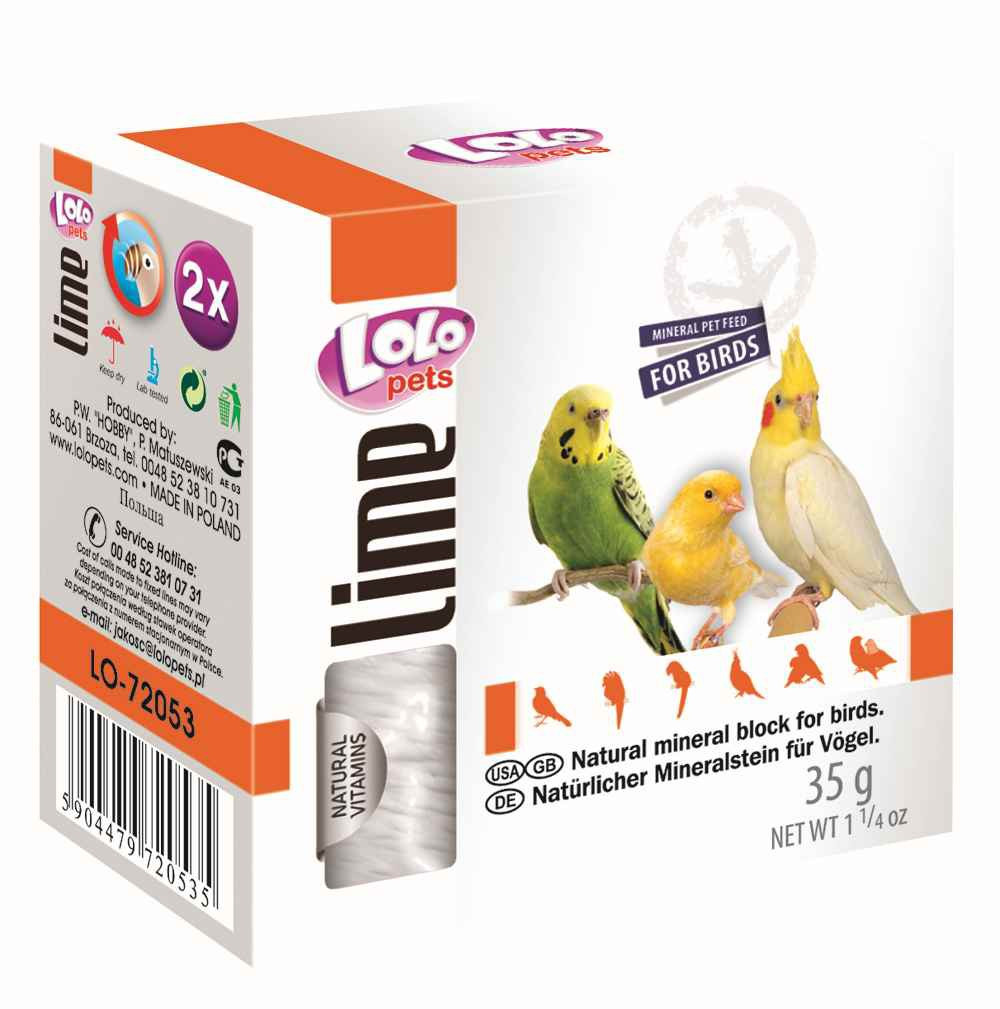 Lolopets (Лоло Петс) Крейда для птахів натуральний