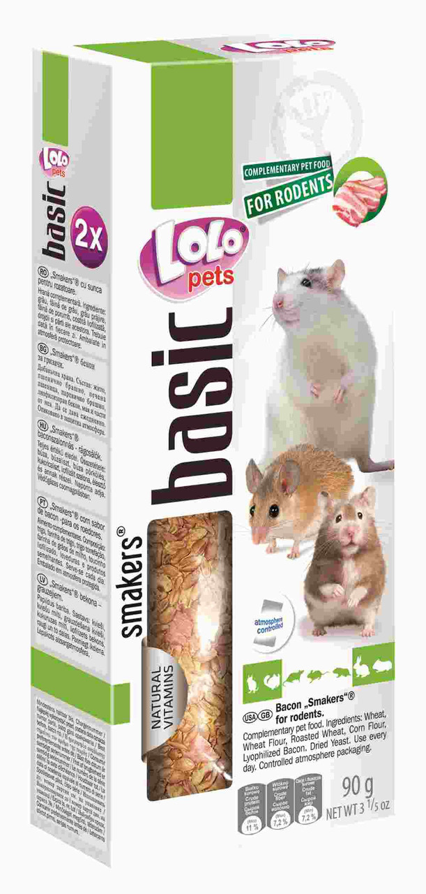 Lolopets (Лоло Петс) Колосок для гризунів бекон