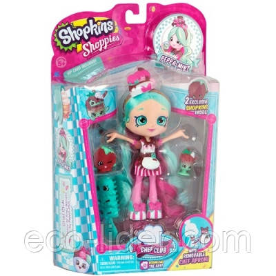 Лялька SHOPKINS SHOPPIES серії «Шеф-клуб» - МІНДІ МІНТІ (з аксесуарами)
