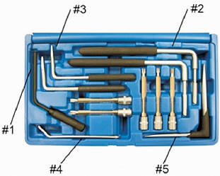 Комплект для зняття подушок безпеки