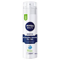 Гель для гоління Nivea Men для чутливої шкіри Sensetive 200мл. оригінал