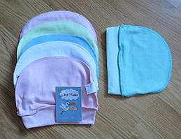 Дитяча шапочка (інтерлок, на 2 місяці) Білий