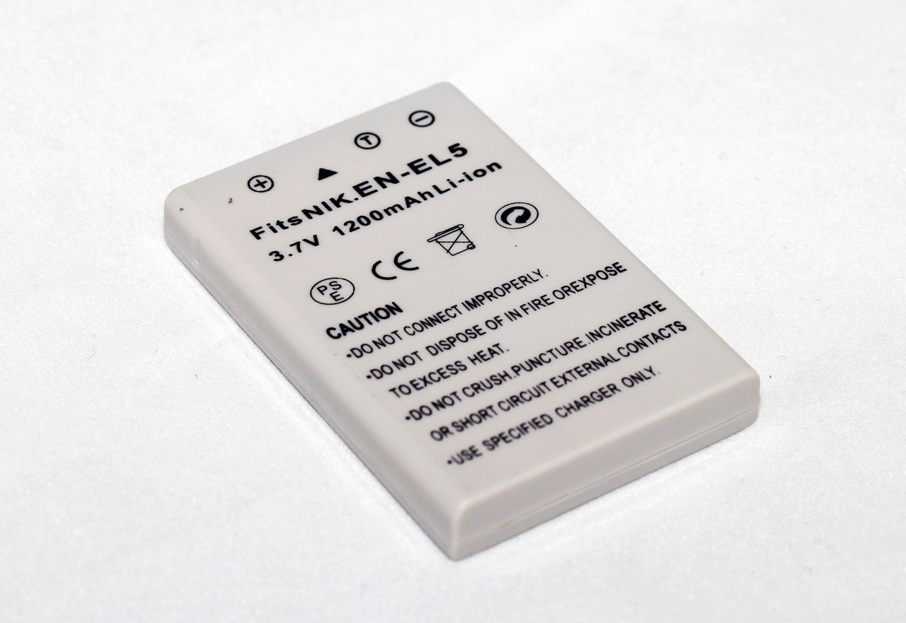 Акумулятор EN-EL5 - аналог для NIKON COOLPIX series - 1200 ma