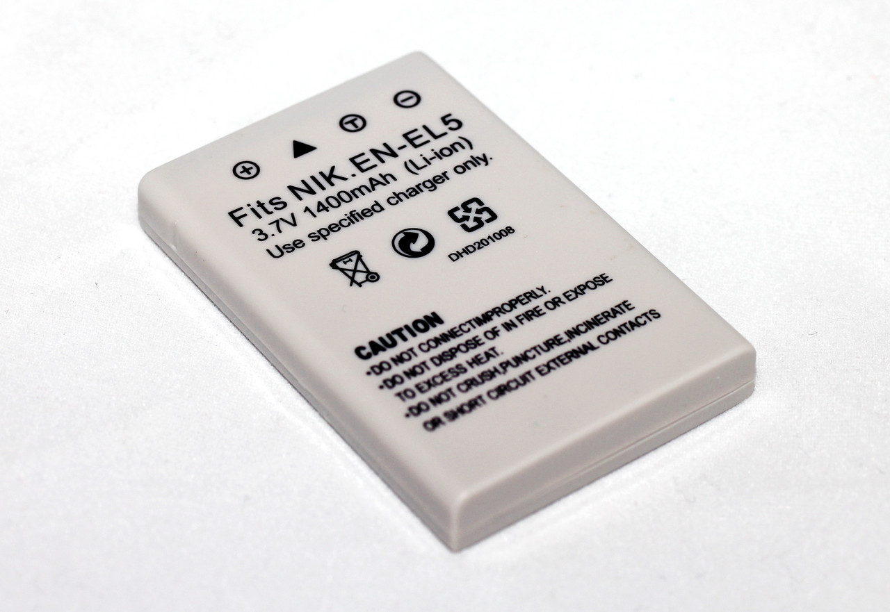 Акумулятор EN-EL5 - аналог для NIKON COOLPIX series - 1400 ma