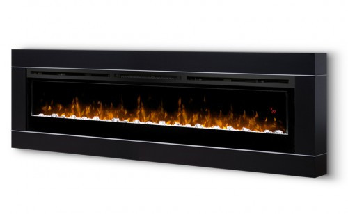 Електрокамін Optiflame Prism 74"  чорна рама