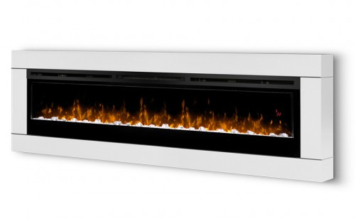 Електрокамін Optiflame Prism 74" біла рама