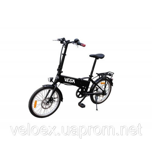 Электровелосипед складной VEGA Mobile белый, черный - фото 2 - id-p590620981