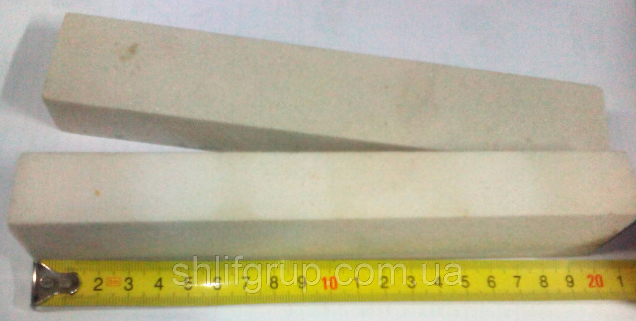 Точильный камень 120 grit 200х40х25 для заточки ножей белый электрокорунд - фото 1 - id-p590622077