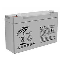 Аккумуляторная батарея AGM RITAR RT6100, Gray Case, 6V 10Ah