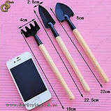 Інструменти для кімнатних рослин — "Gardening Tools" — 3 шт., фото 5