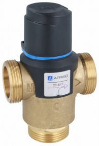 Afriso ATM 881 G1 1/4" 20-43°З 3-ходовий клапан термозмішувальний, фото 1
