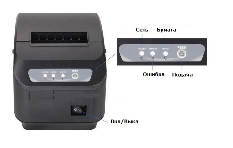 Термопринтеры с автообрезкой XP-Q200II 80mm, LAN Принтеры для печати чеков - фото 2 - id-p510625169
