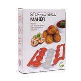 Форма для приготування тефтелей Stuffed Ball Maker — апетитна тефтелька, фото 4