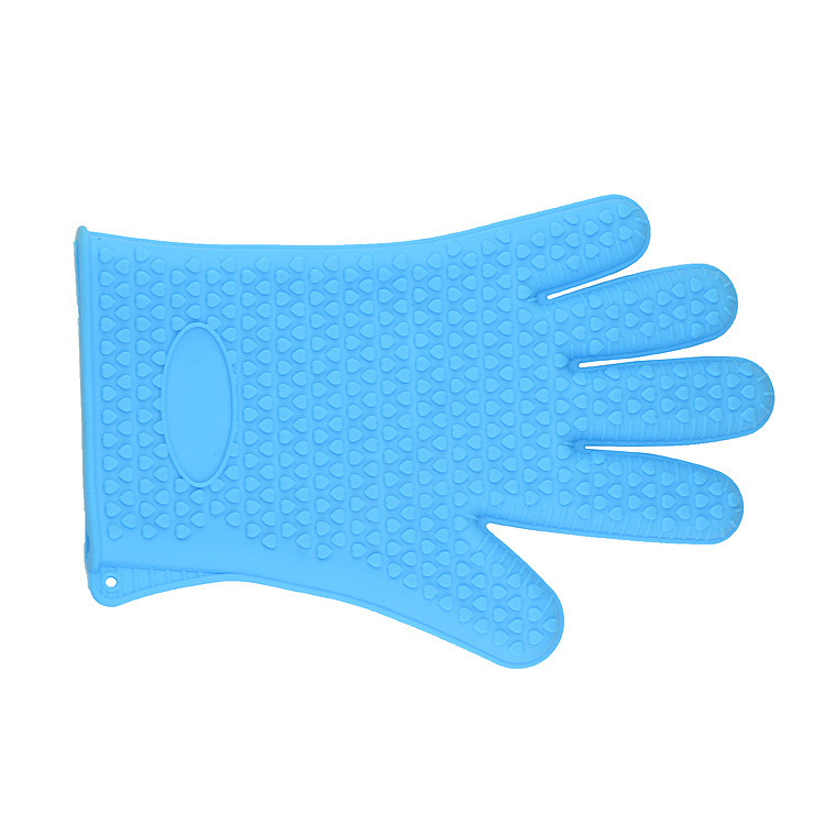 Силіконова рукавиця - прихватки 28*16*2 см, пара, фото 1