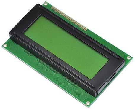 Четырехстрочный символьный индикатор LCD2004A 5V с подсветкой (зеленый) - фото 1 - id-p590721482