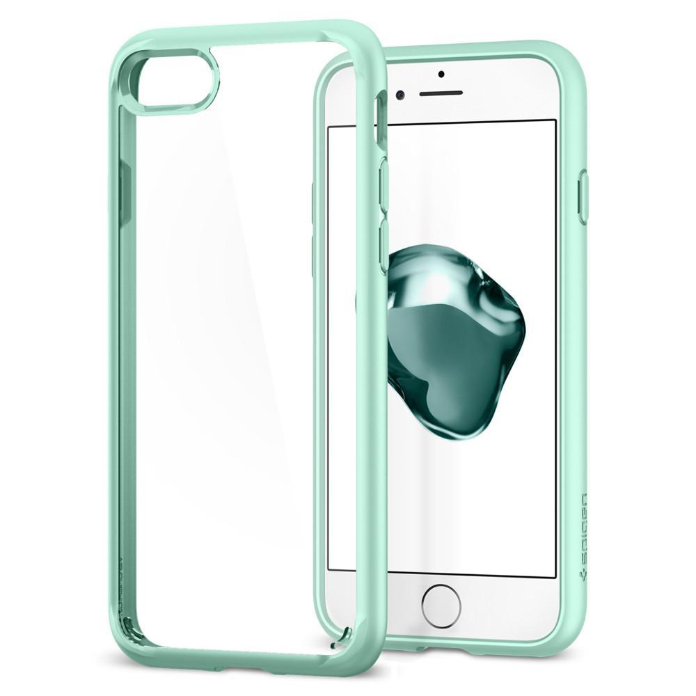 Чехол Spigen для iPhone SE 2022/ 2020/ 8/ 7, Ultra Hybrid 2, Mint (042CS20925)