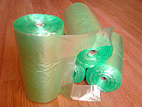 Пакет майка в рулоне 26*48 см. прочные, фасовочные полиэтиленовые пакеты майка в рулонах