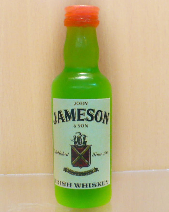 Мило ручної роботи Пляшка Віскі 3Д - фото 1 - id-p590813788