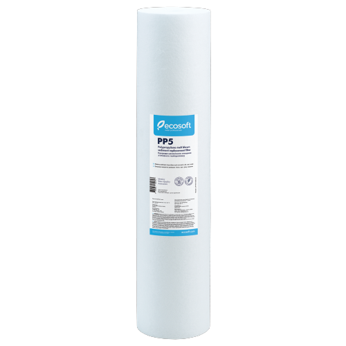 Картридж із поліпропілену Ecosoft 4.5" x 20", 5 мкм