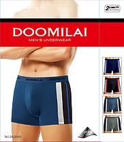 Чоловічі боксери стрейчеві марка "DOOMILAI" Арт.D-02009, фото 2