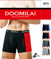 Чоловічі боксери стрейчеві марка "DOOMILAI" Арт.D-02008, фото 2