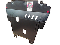 Защита двигателя и КПП Renault Megane III 2009 2015 / Рено Меган 3 (ЩИТ 323/3, сталь 2 мм)