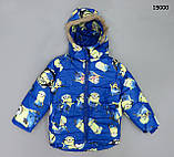 Демісезонна куртка Minions для хлопчика. 120, 130 см, фото 2