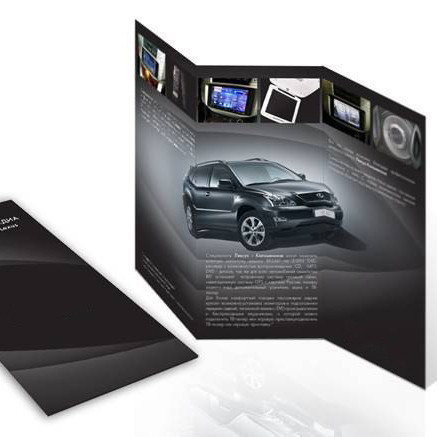 Буклети, Ліфлети євро (від 1000 шт)