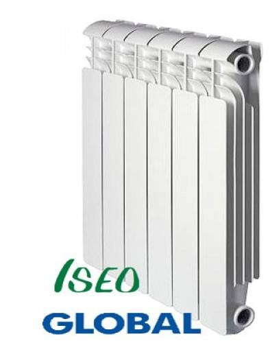 Радиатор Global ISEO 500/80R изготовлен из алюминия (производство Италия) - фото 2 - id-p1088203