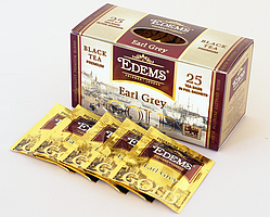 Чай у сашетах "Edems Earl Grey GOLD" (25ф/п)