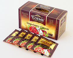 Чай у сашетах "Edems Strawberry Cream GOLD" (25ф/п)