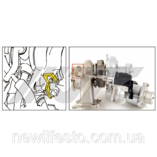 Приспособление для регулировки электрического привода на турбокомпрессоре VAG (шт.) - фото 2 - id-p591051665