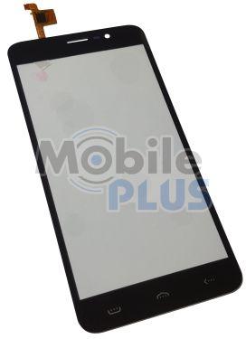 Сенсорний екран (тачскрін) для телефону DOOGEE HomTom HT27, Ergo A555 Black