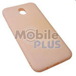 Чохол для Samsung J730, J7 (2017) силіконовий Light Pink