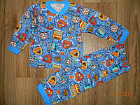 Тоненькие пижамы для мальчиков на рост 92-98 см