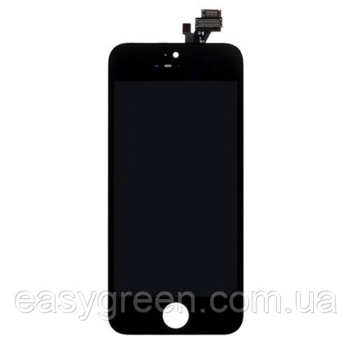 Apple iPhone 5G Дисплей із сенсорним екраном чорний, фото 1