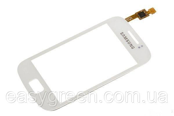 Samsung Galaxy mini 2 S6500 Сенсорний екран білий, фото 1