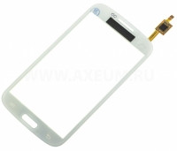 Samsung Galaxy Core i8260 Duos i8262 Сенсорний екран із скотчем, білий, прямий шлейф, фото 1
