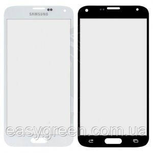 Samsung Galaxy S5 G900H Скло сенсорного екрана білий