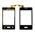 LG Optimus L3 E400 Сенсорний екран чорний