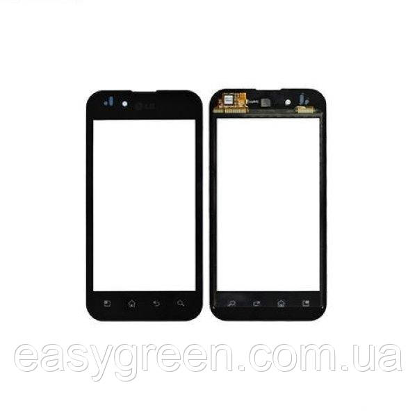 LG Optimus Black P970 Сенсорний екран чорний