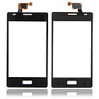 LG E610 Сенсорний екран чорний